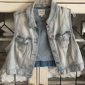 Torrid Denim Vest size 1